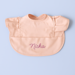 Flutter Bib - Blush